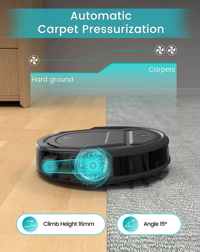 Vacuum Mop Combo Robotlefant M210 Pro Robot Vacuum Cleaner With Wifi &  Alexa Control For Pet Hair