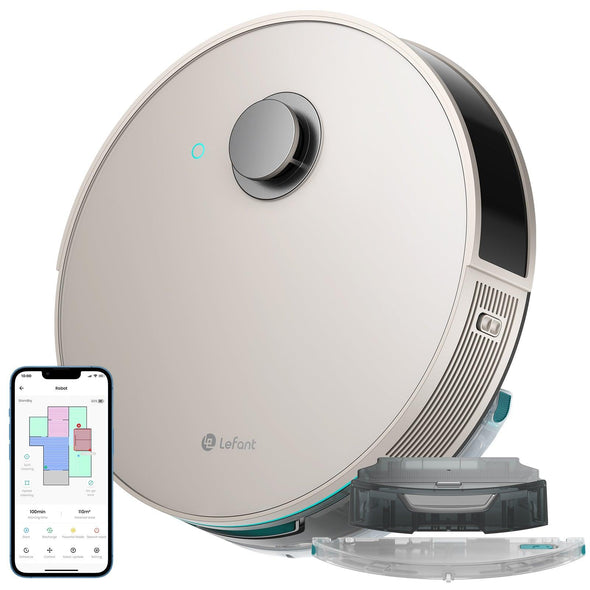 Lefant F1 hands-on: Tiny and yet powerful robotic vacuum (and mop